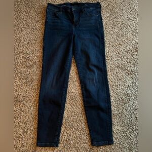 Women's Dark Blue Skinny Jeans